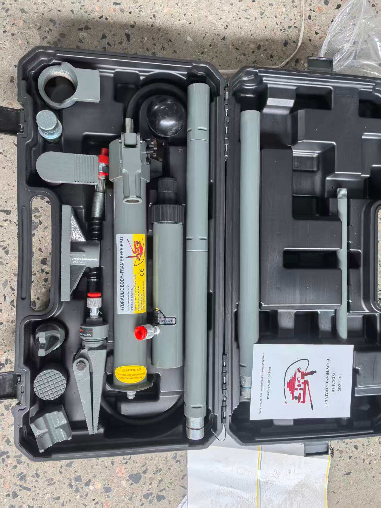 Bộ kéo nắn khung xe tai nạn 10 tấn