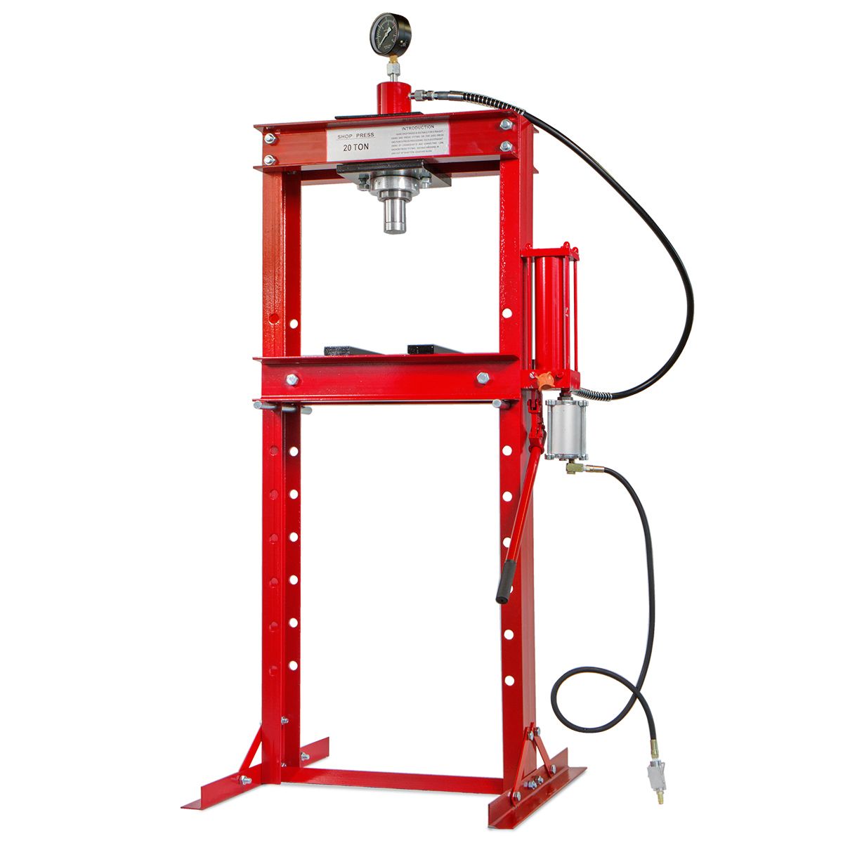 Máy ép thủy lực 20 tấn có đồng hồ